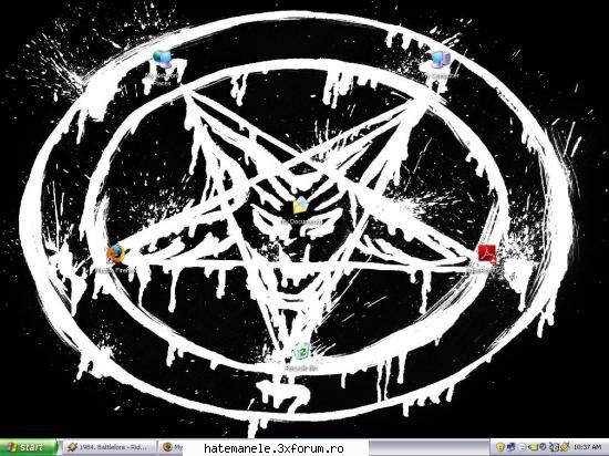 My desktop... - nu se vede poza. :| Wtf.... later edit se - Sa vb despre tot si toate