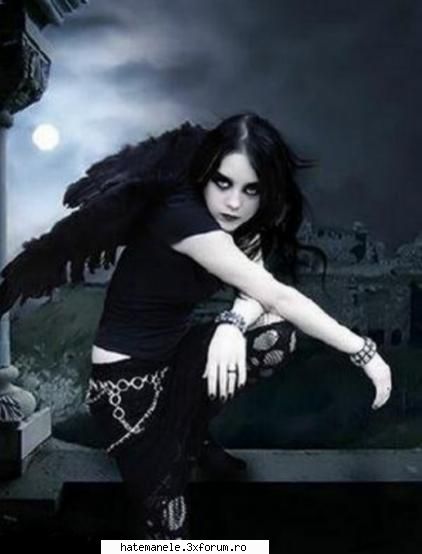 dark pictures - black and dark angelllls - Sa vb despre tot si toate